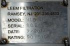 Used Leem Filtration Vertical Leaf Filter, Model VLD-410-15