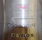 Used- Velo S.P.A. Vertical Leaf & Tank Filter, Model CFV35,