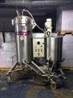 Used Velo Acciai D.E. Filter, Model FVR 5. Horizontal disks, stainless steel construction. Includes: internal final filtering device, dosing unit with dosing pump and stirrer. Adjustable dosing flow ...