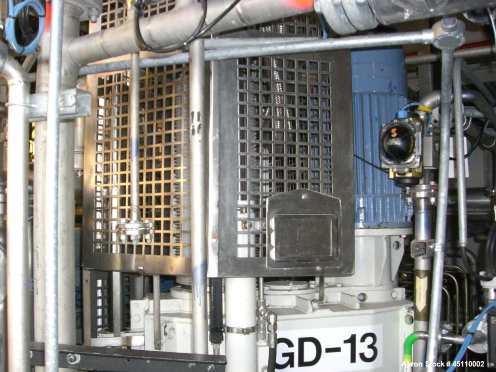 Used 3V Cogiem Stainless Steel Nutsche Filter Dryer, Model Filtrodry FPP150SD/F