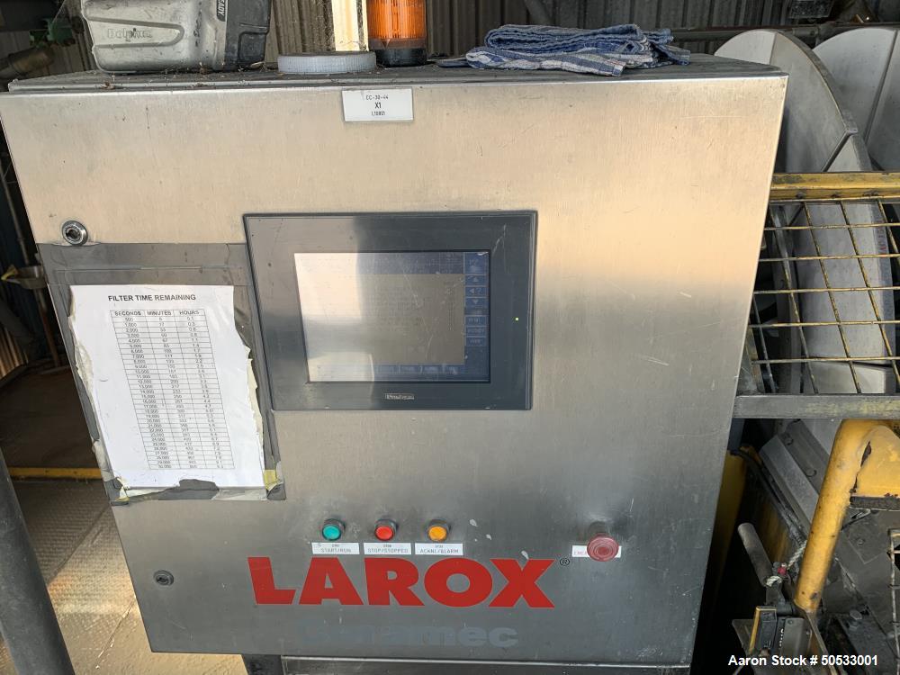 Used Larox Ceramec CC-30-44 Filter