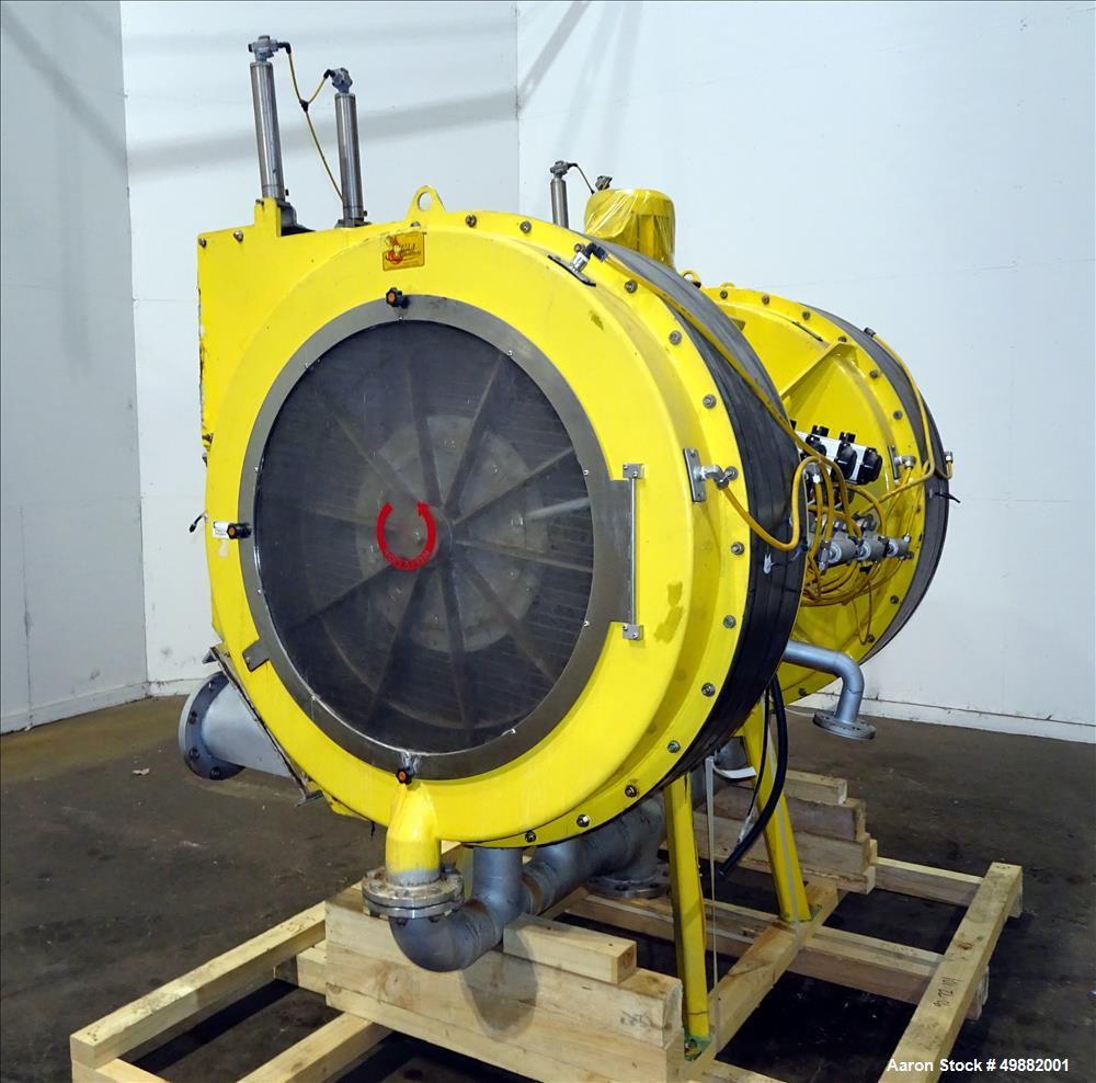 Used- Prime Solution, Model RFP48D, (2) Channel Rotary Disc / Fan Filter