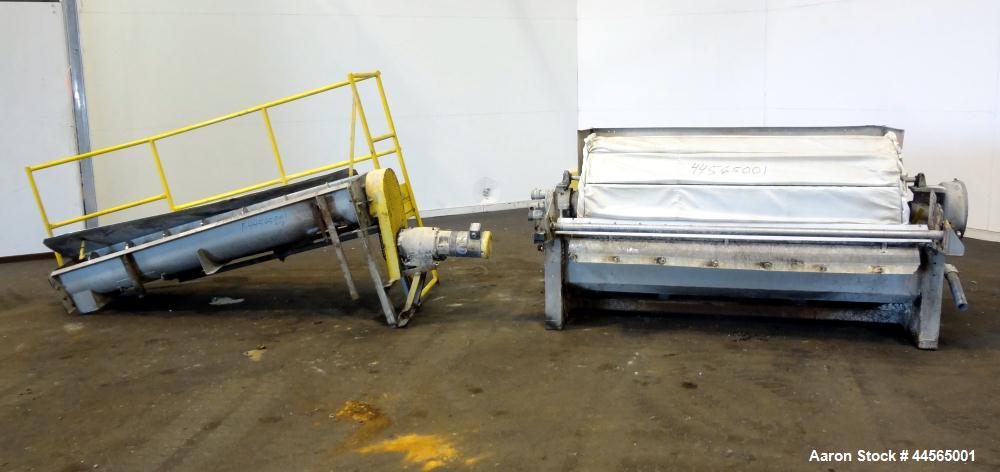 Used Stainless Steel Rotary Drum Vacuum Filter