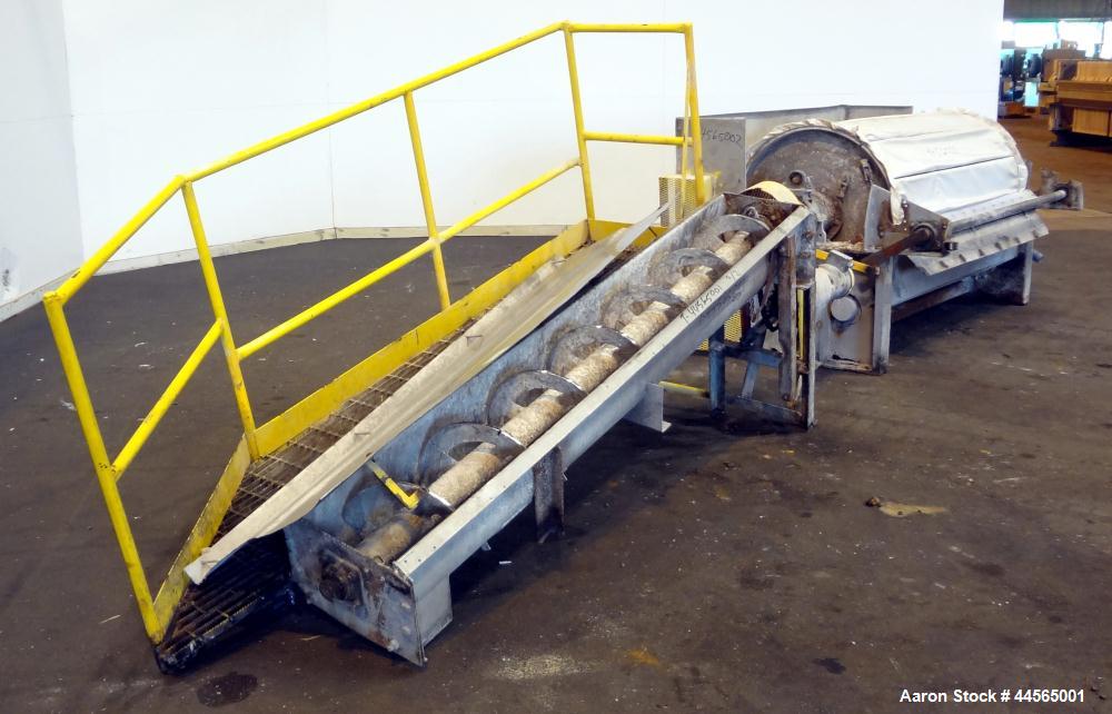 Used Stainless Steel Rotary Drum Vacuum Filter