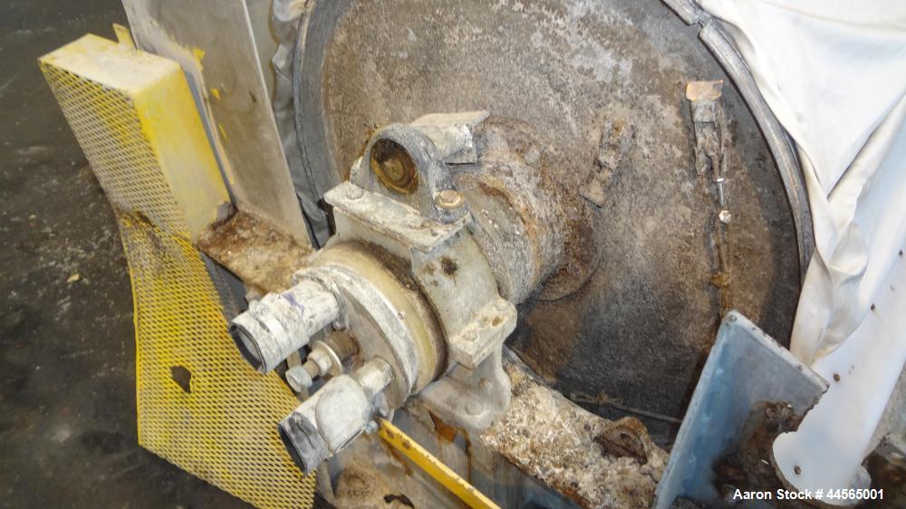 Used Stainless Steel Rotary Drum Vacuum Filter