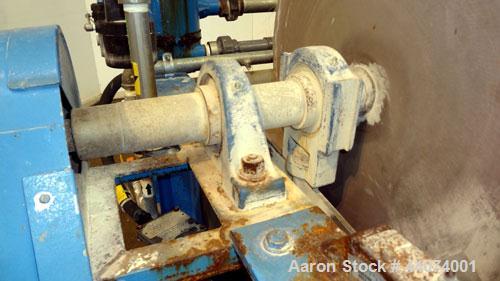 Used Alar Auto-Vac Filter System Consisting Of: (1) Alar rotary vacuum filter, model 220. 24” Diameter x 24” face 304 stainless steel drum, approximate 12.6 square feet filter area. Drum diven by a 1...