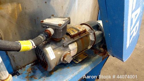Used Alar Auto-Vac Filter System Consisting Of: (1) Alar rotary vacuum filter, model 220. 24” Diameter x 24” face 304 stainless steel drum, approximate 12.6 square feet filter area. Drum diven by a 1...