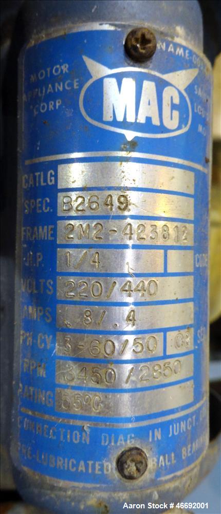 Used Alar Auto-Vac Filter System
