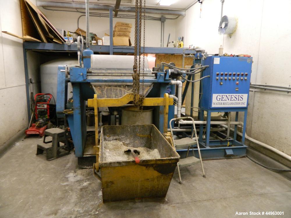 Used Alar Auto Rotary Vacuum Drum Precoat Filter, Model 230