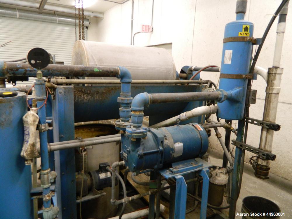 Used Alar Auto Rotary Vacuum Drum Precoat Filter, Model 230