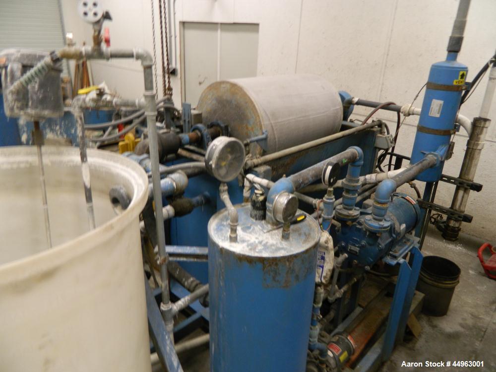Used Alar Auto Rotary Vacuum Drum Precoat Filter, Model 230