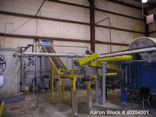 Used Used: Alar Auto-Vac Filter, model 6120. The dewatering system consists of a precoat slurry tank, a screw conveyor for charging filter aid to the precoat tank, a rotary vacuum filter, a vacuum pu...