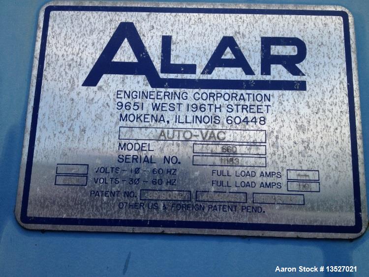 Used Model 660 Rotary Vacuum Filter System