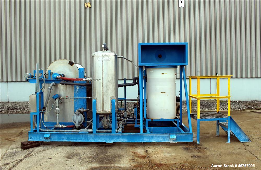 Used Alar (Auto-Vac) Rotary Vacuum Drum Precoat Filter, Model AV330