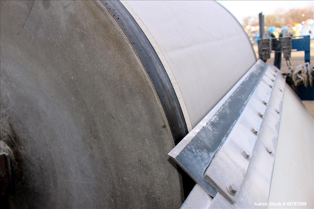 Used Alar (Auto-Vac) Rotary Vacuum Drum Precoat Filter, Model AV330