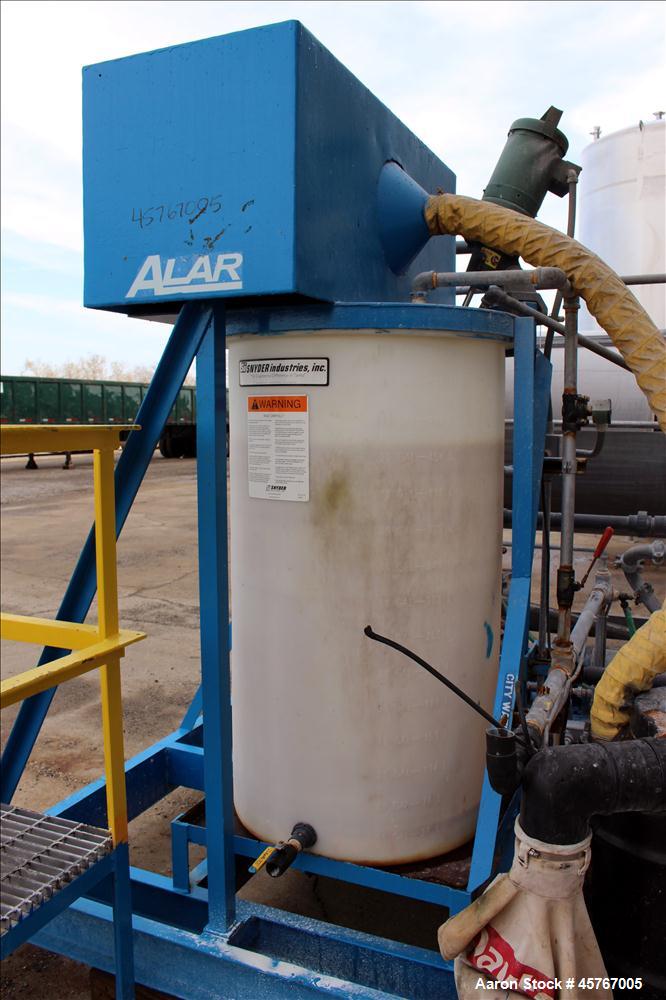 Used Alar (Auto-Vac) Rotary Vacuum Drum Precoat Filter, Model AV330