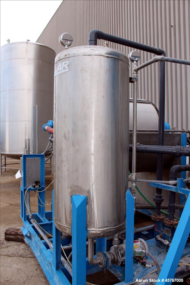 Used Alar (Auto-Vac) Rotary Vacuum Drum Precoat Filter, Model AV330