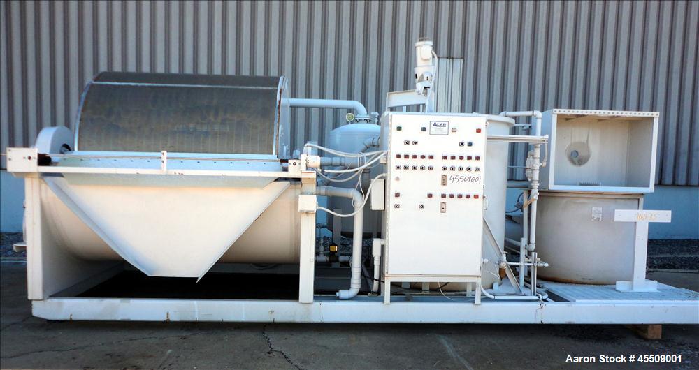 Used Alar Engineering Auto-Vac Rotary Vacuum Filter, Model AV660