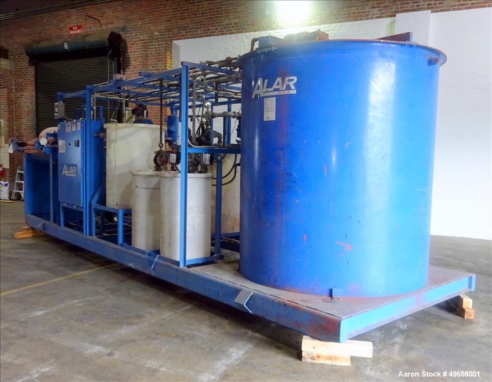 Used Alar Flex-O-Star Automatic Chemical and Mechanical Rotary Vacuum Filter Sy