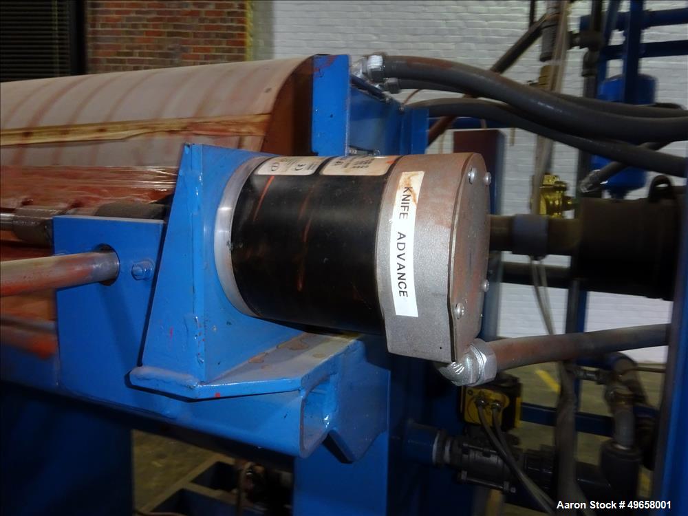 Used Alar Flex-O-Star Automatic Chemical and Mechanical Rotary Vacuum Filter Sy