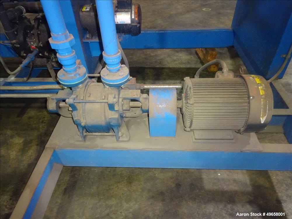 Used Alar Flex-O-Star Automatic Chemical and Mechanical Rotary Vacuum Filter Sy