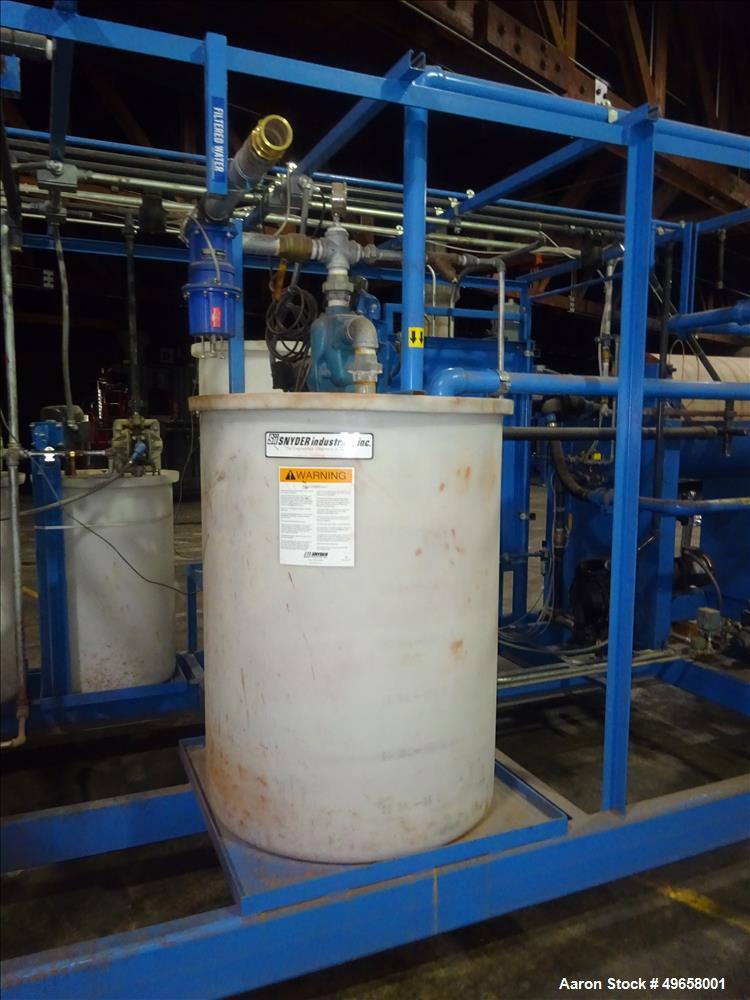 Used Alar Flex-O-Star Automatic Chemical and Mechanical Rotary Vacuum Filter Sy