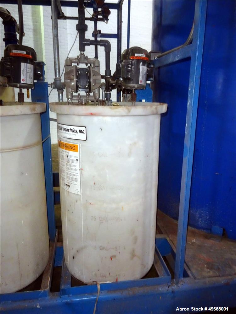 Used Alar Flex-O-Star Automatic Chemical and Mechanical Rotary Vacuum Filter Sy