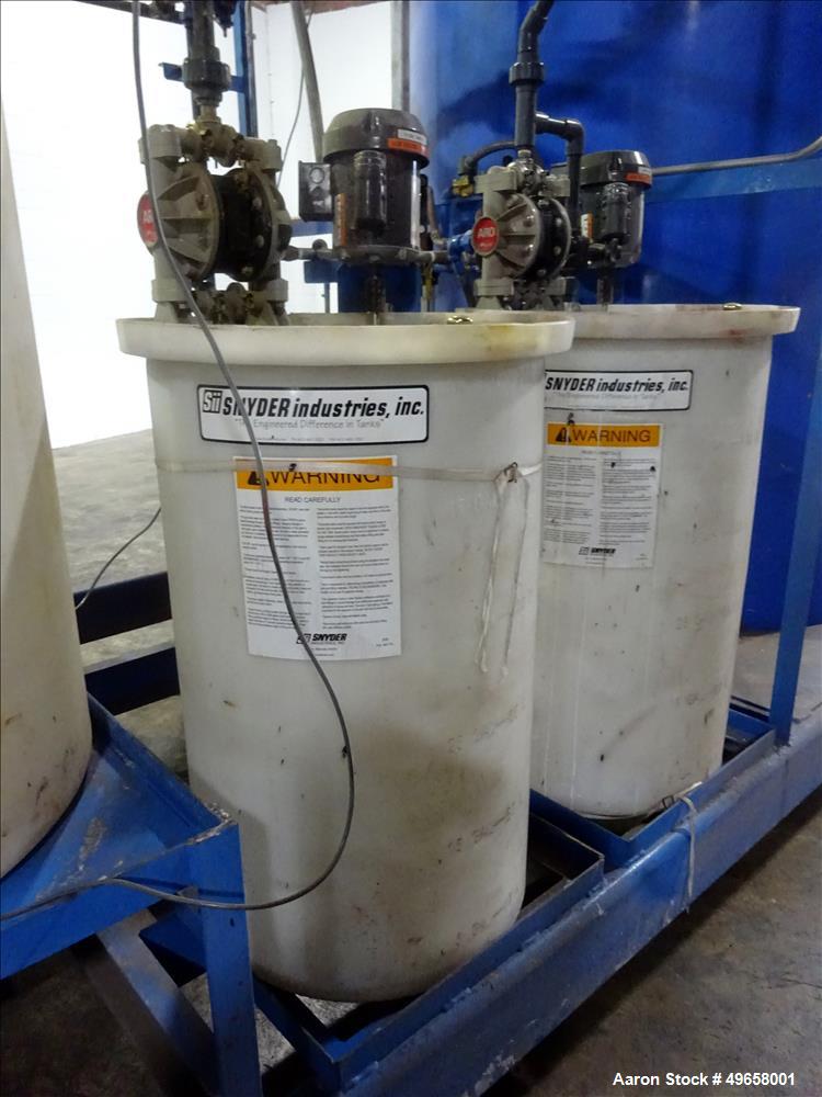 Used Alar Flex-O-Star Automatic Chemical and Mechanical Rotary Vacuum Filter Sy