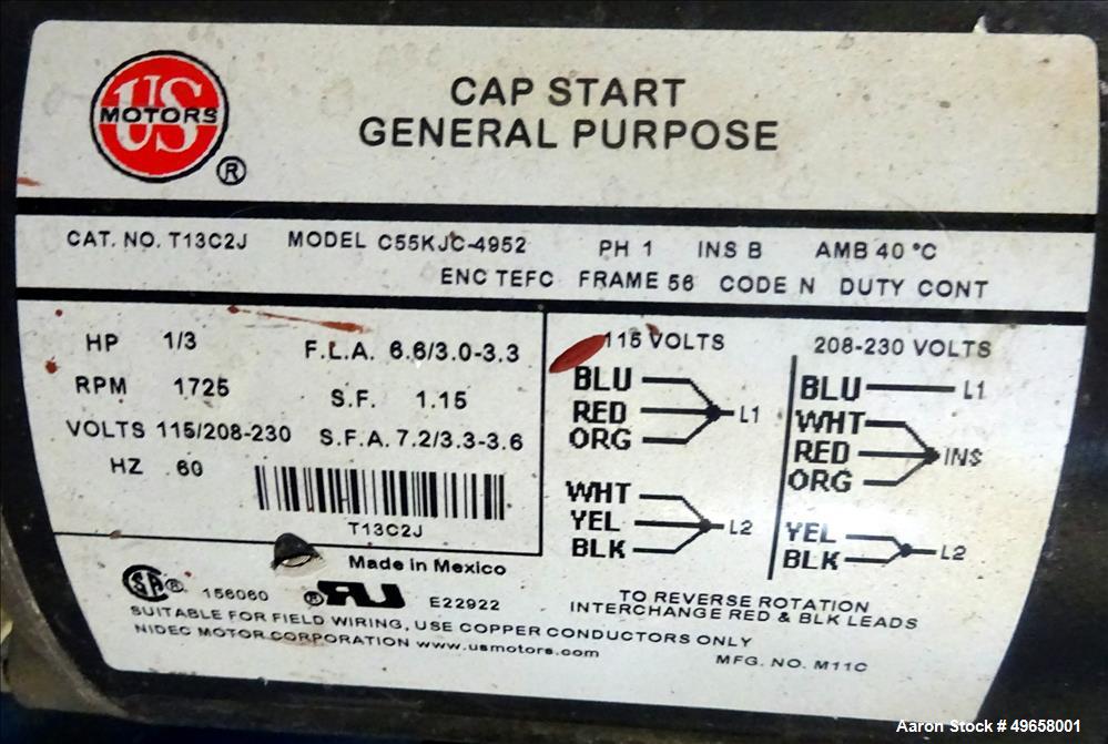 Used- Alar Flex-O-Star Automatic Chemical and Mechanical Rotary Vacuum Filter Sy