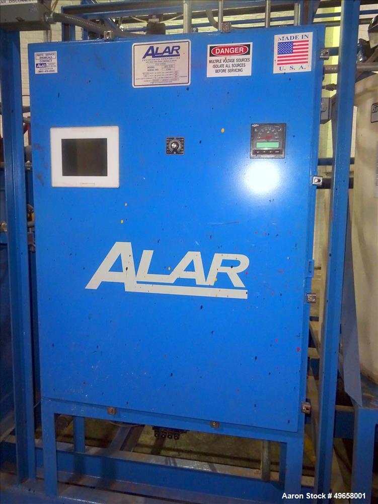 Used- Alar Flex-O-Star Automatic Chemical and Mechanical Rotary Vacuum Filter Sy