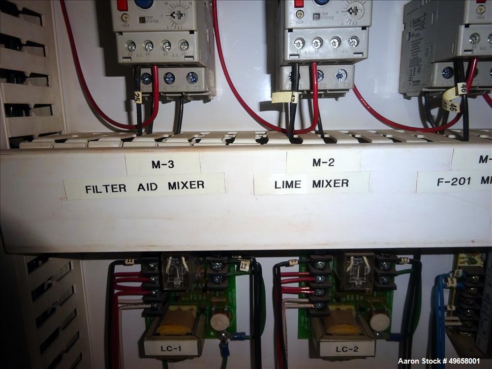 Used Alar Flex-O-Star Automatic Chemical and Mechanical Rotary Vacuum Filter Sy