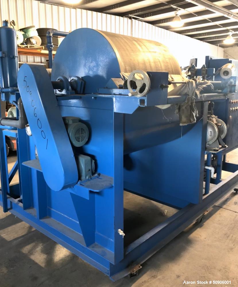 Used Alar Rotary Vacuum Filter, Model 330