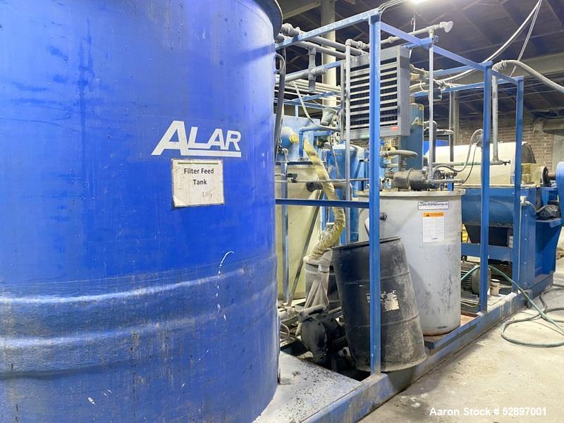 Used Alar Engineering Corporation Flex-O-Star Series II Batch Dewatering System