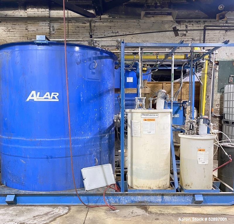 Used Alar Engineering Corporation Flex-O-Star Series II Batch Dewatering System