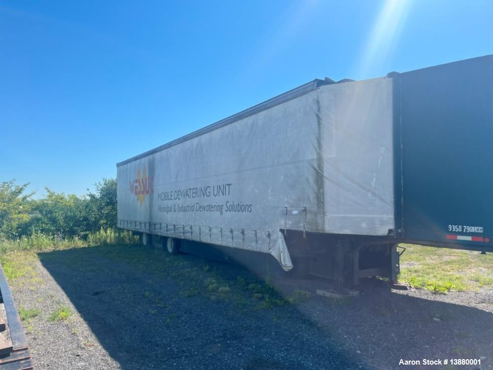 Used Alar Auto-Vac 6120 Rotary Vacuum Drum Filter | 6' x 12' | Trailer-Mounted Mobile Dewatering System