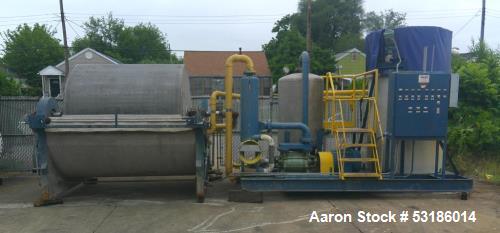 Used Alar Auto-Vac Model 660 Rotary Vacuum Drum Filter – Stainless, Self-Cleaning, 113 Sq. Ft.
Used Alar Auto-Vac Model 660 Rotary Vacuum Drum Filter – Stainless, Self-Cleaning, 113 Sq. Ft.