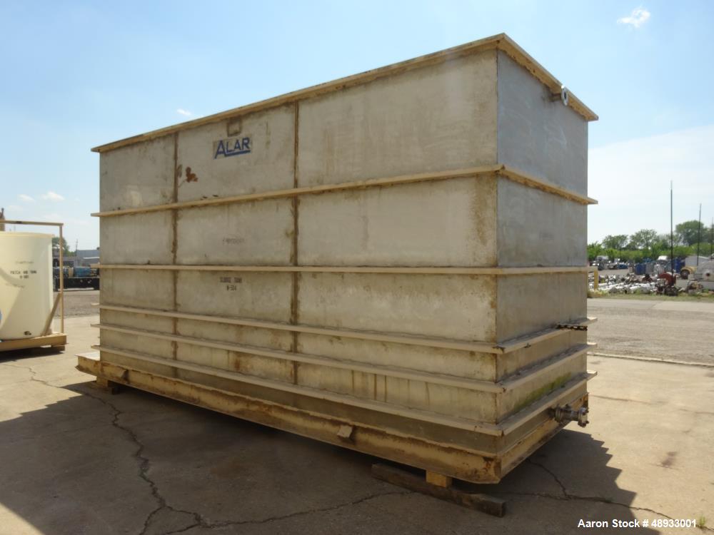 Used ALAR Rotary Vacuum Filter  Liquid / Solid Separation Unit.