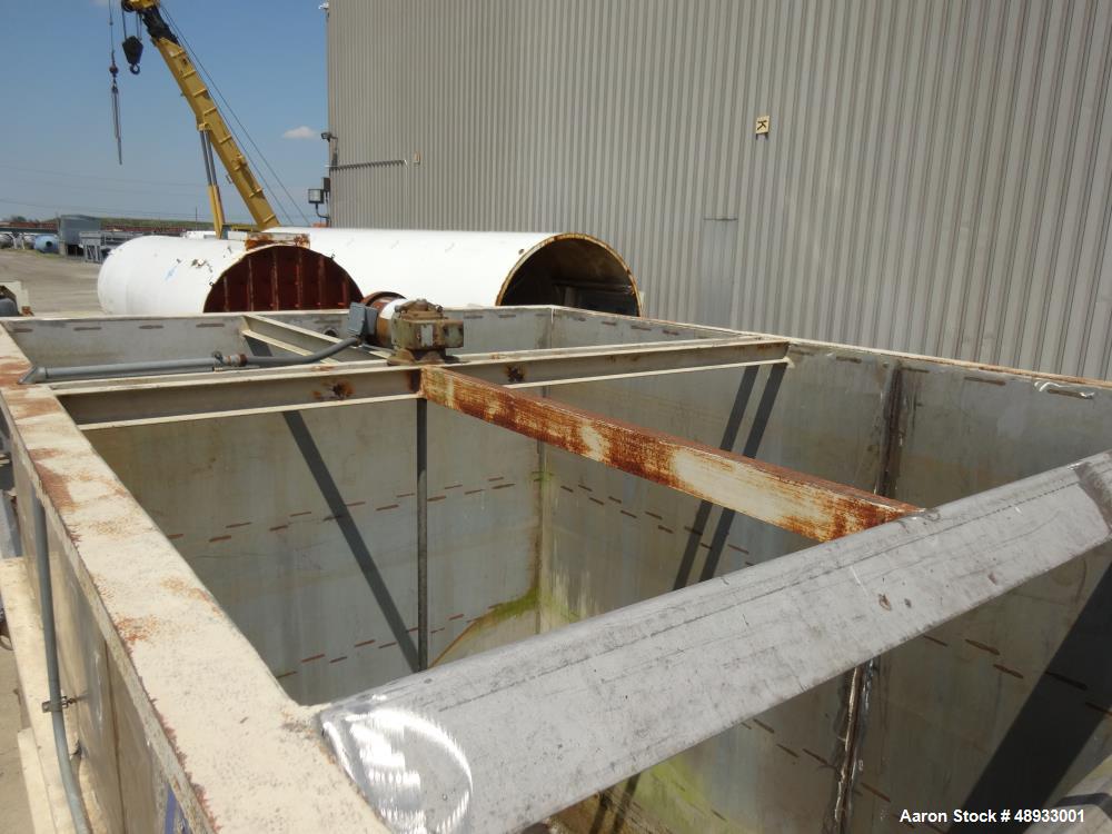 Used ALAR Rotary Vacuum Filter  Liquid / Solid Separation Unit.