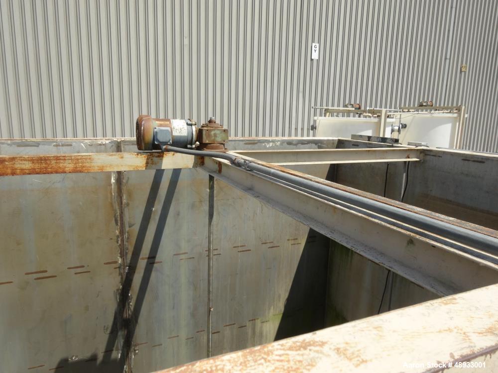 Used ALAR Rotary Vacuum Filter  Liquid / Solid Separation Unit.