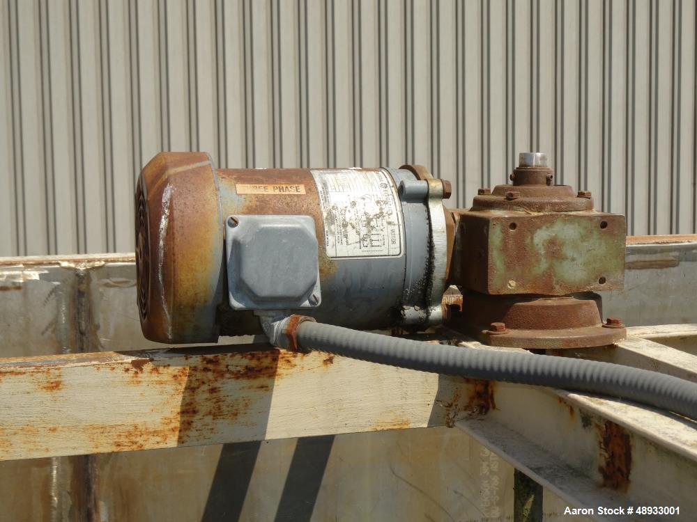 Used ALAR Rotary Vacuum Filter  Liquid / Solid Separation Unit.