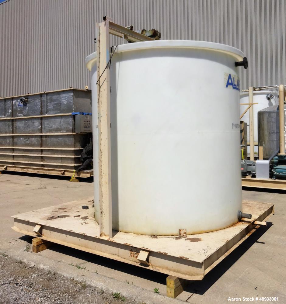 Used ALAR Rotary Vacuum Filter  Liquid / Solid Separation Unit.