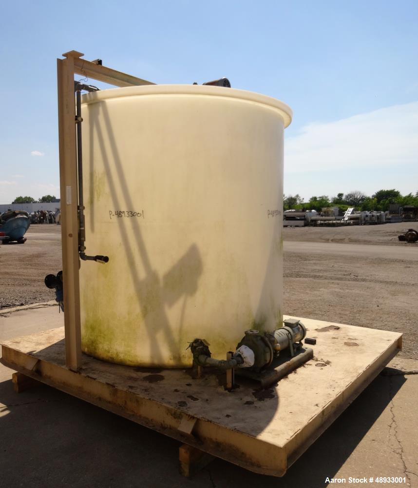 Used ALAR Rotary Vacuum Filter  Liquid / Solid Separation Unit.