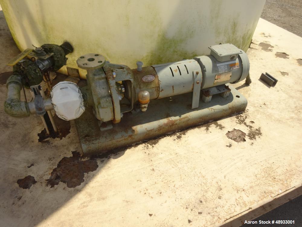 Used ALAR Rotary Vacuum Filter  Liquid / Solid Separation Unit.