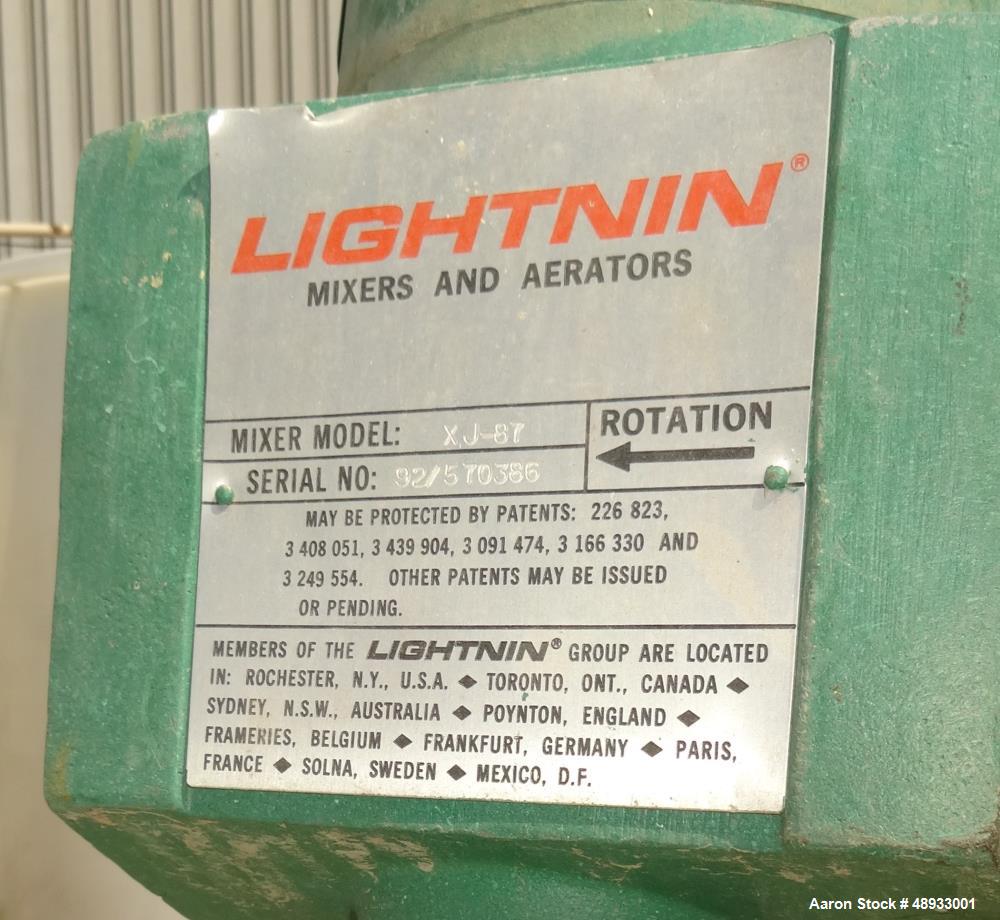 Used ALAR Rotary Vacuum Filter  Liquid / Solid Separation Unit.