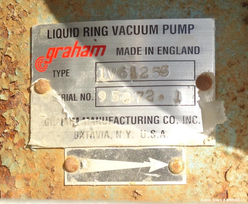 Used ALAR Rotary Vacuum Filter  Liquid / Solid Separation Unit.