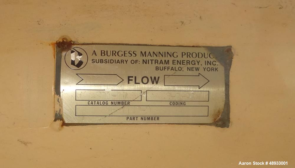 Used ALAR Rotary Vacuum Filter  Liquid / Solid Separation Unit.
