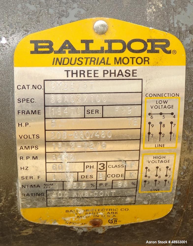 Used ALAR Rotary Vacuum Filter  Liquid / Solid Separation Unit.