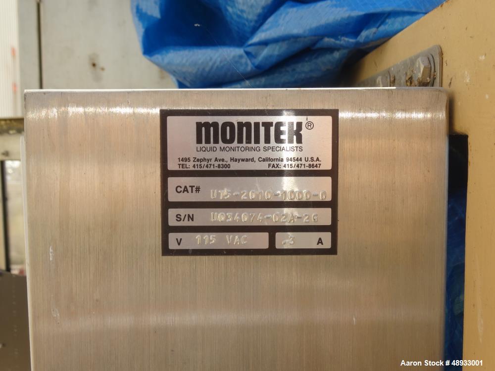 Used ALAR Rotary Vacuum Filter  Liquid / Solid Separation Unit.