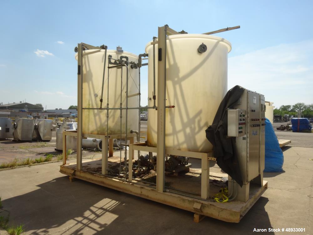 Used ALAR Rotary Vacuum Filter  Liquid / Solid Separation Unit.