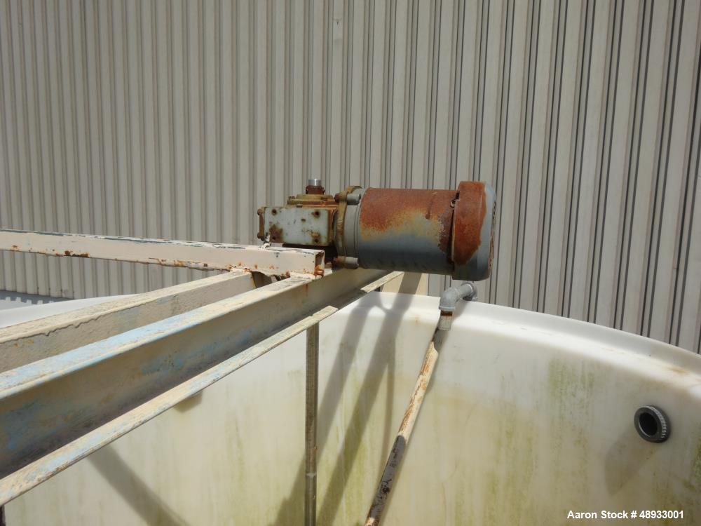 Used ALAR Rotary Vacuum Filter  Liquid / Solid Separation Unit.